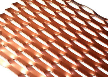 Dipinga la maglia metallica ampliata 3D del trattamento per Screen1220x2440mm metallico decorativo