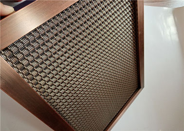 Pannelli architettonici tessuti uniti pre- della rete metallica con la struttura versatile della spina dorsale