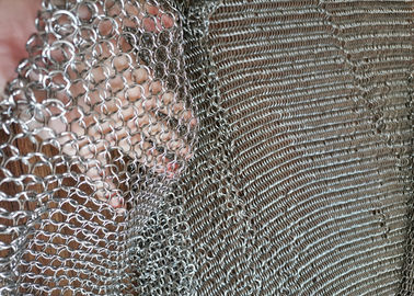 Anti uso della maglia di Chainmail della maglia dell'anello del metallo del taglio dell'acciaio inossidabile per i centri espositivi