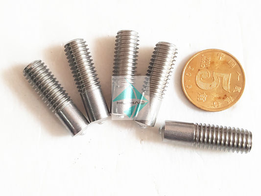 Perni scanalati anulari della saldatura del perno di acciaio inossidabile, acciaio dolce lamiera di rame M5 - saldatore Pins With Threaded del perno M12