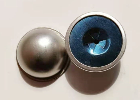 Cappuccio a cupola di isolamento metallico 38 mm Lavatrice a chiusura automatica per fissaggi isolanti