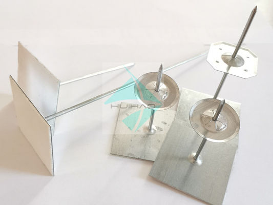 Diametro autoadesivo dei perni 12Ga dell'isolamento del doppio nastro del fronte con la lana di vetro della correzione della clip