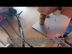 Saldatrice a scarica capacitiva per prigionieri M3-M12 o M3-M16