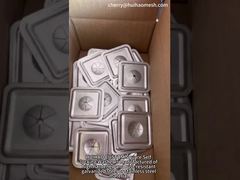 Rondella autofrenante quadrata da 38 mm montata su molti tipi di fissaggi isolanti per il fissaggio dell'isolamento