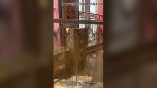 Tenda a rete con anelli metallici in acciaio inossidabile 316L per decorazioni interne ed esterne